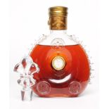 One bottle Remy Martin Louis XIII Grand Champagne Cognac in decorated Centaure Baccarat Cristal