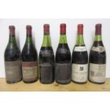 Two bottles 1949 Chambertin Clos de Beze, two bottles 1959 Chambertin Marion P. Goelin, one bottle