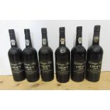 Six bottles 1975 Croft (Est. plus 21% premium inc. VAT)