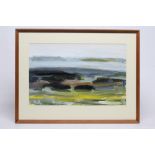MARY ANN LORD (b.1931), Moorland Morning, Nidderdale Landscape, oil on board, signed, inscribed,