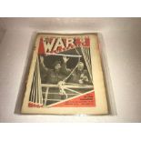 War illustrated W W ll Original Magazines Record Weekly events by Land, Sea & Air, Volumes 2 & 3