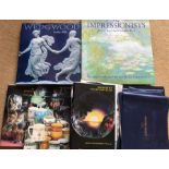 Books and pamphlets to include The Impressionists, Robert Catz and Selestine Dars, Wedgwood, Jeffrey