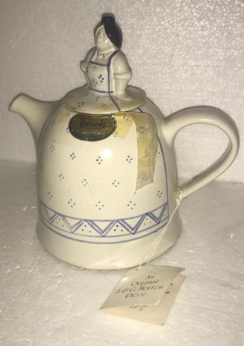 A J&G Morten Teapot signed, Piece no: 113