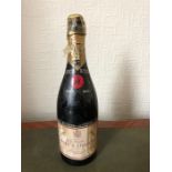 A bottle of 1943 bicentenary Moet. Chandon a/f