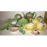 A quantity of china including Sylvac, Brentleigh Ware, Royal WInton (chip to teapot and jug),