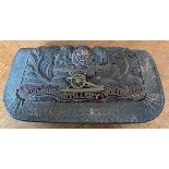 Lincolnshire Artillery Volunteers silver bullion pouch