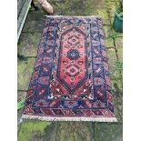 Turkish Dösemealti hand knotted rug 199 x 121 cms