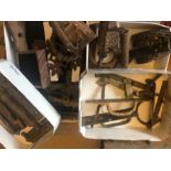 Metalware including latches, handles, bolts, flat irons etc.