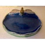 Royal Doulton potteries soap dish made for Wright’s coal tar soap.