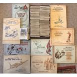 Cigarette cards in books and box of loose cards including aircraft and the Royal Air Force,