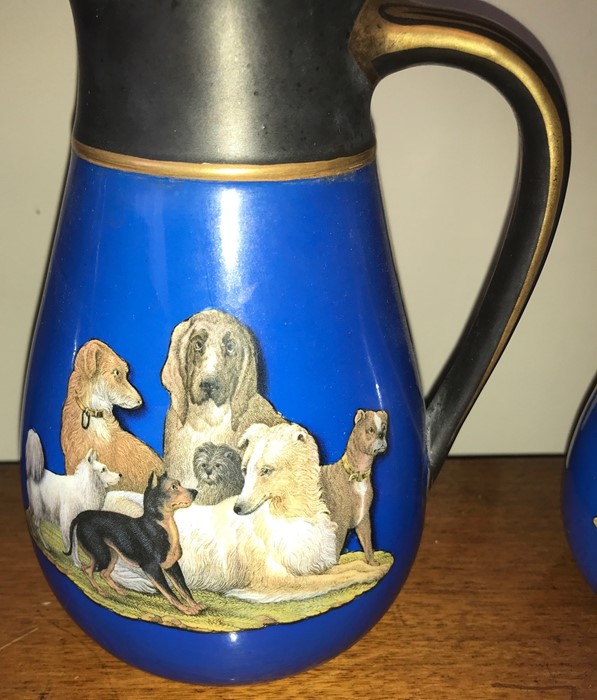 19thC ceramics to include 3 transfer printed jugs. - Image 2 of 2