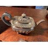 Silver teapot by J Dixon & sons