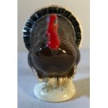 Beswick turkey model 2067, 6cms approx, chip to glaze.