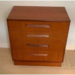 Mid c chest of 4 drawers