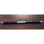 French ebony condutors baton with French silver mounts