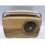 A vintage Bush radio.