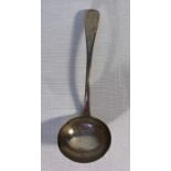 Silver ladle, London 1803, WIlliam Ely and William Fearn