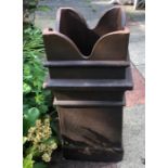 Crown chimney pot