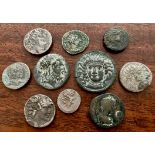Ten various Roman coins inc. Valerian etc.