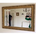 Good quality gilt framed mirror. 64 x 90cms