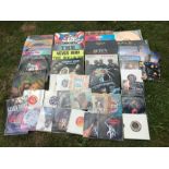 LP’s + 12” and 45rpm singles, British rock including Sex Pistols, Marillion, Queen, Iron Maiden etc,