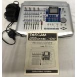 Tascam digital Portastudio 788 with manual.