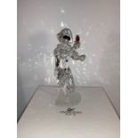 Swarovski crystal figurine Masquerade Harlequin Annual Edition 2001 designed by Anton Hirzinger.