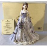 Coalport figure Lilac Time from the English Rose collection, limited edition, No 354, boxed and