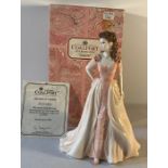 Coalport figure Jacqueline, Lady of Fashion from the English Rose collection, limited edition,