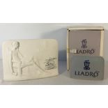 LLADRO plaques x 2