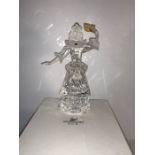 Swarovski crystal figurine Masquerade Columbine Annual Edition 2000, Gabriele Stamey, 16.5cm tall.