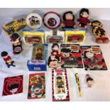 A large collection of Dennis The Menace miscellany to include Die-Cast models, Danbury mint Ofiicial
