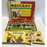 Meccano outfit no 5. Boxed with manuals.