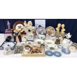 Royal Commemorative Ware, Assortment of Staffordshire type flatback, mugs, plates, figurines etc. (2