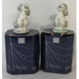 LLADRO, A Friend for life (pair) 7685, Boxed and mint.