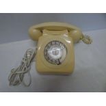 Cream Bakelite telephone, model ele 746 F FWR/ 79/2