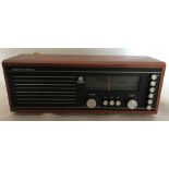 Roberts RM33 teak cased radio. Serial number 520170.