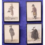 ROBERT DIGHTON, (ENGLISH 1751 – 1814), A SET OF FOUR FRAMED PRINTS, “4 VIEWS”, (i) John Ireland, “