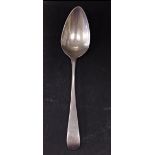 AN EARLY 19TH CENTURY SILVER TEASPOON, London, date letter for 1808, maker’s mark PBWB for Peter &