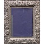 A SILVER PICTURE FRAME, maker's mark NLS for Neil Lasher Silverware Ltd, date letter for 1995, 13" x