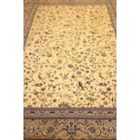 **WITHDRAWN** A VERY GOOD QUALITY NAIN SHISLA-DAHRACTI FLOOR RUG