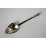 An Arts and Crafts Guild of Handicraft silver teaspoon, rattail bowl with square form stem and