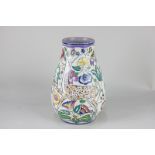 A Carter, Stabler & Adams Poole Pottery Persian deer pattern vase, shape 337, impressed and