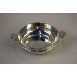 An Edward VII silver quaich, maker Daniel & John Wellby, London 1904, 3oz