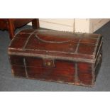 A late 18th / early 19th century seaman's chest by John Shepherd, 90 Bishopsgate, London, Naval &