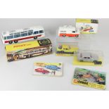 A Dinky Toys die cast Vega Major Luxury Coach number 952, boxed, a Police Accident Unit, number 287,