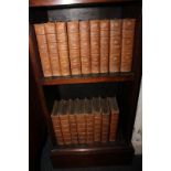 Dickens, Charles, The Fireside Dickens, seventeen hard bound volumes to include Pickwick Papers, and