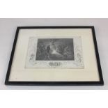 After Arthur William Devis (1762-1822), the Death of Horatio Viscount Nelson, engraving, 16cm by