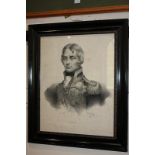 After Henri Grevedon, portrait of Nelson, lithograph by C. Motte, blindstamped, 36.5cm by 29cm