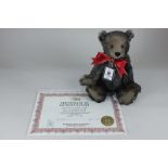 A Venus bears limited edition teddy bear, 'The Croydon Bear', 05/300, designed by Anim Venus,